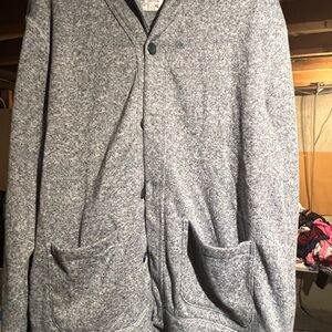 Sonoma Gray Men's Cardigan Sweater